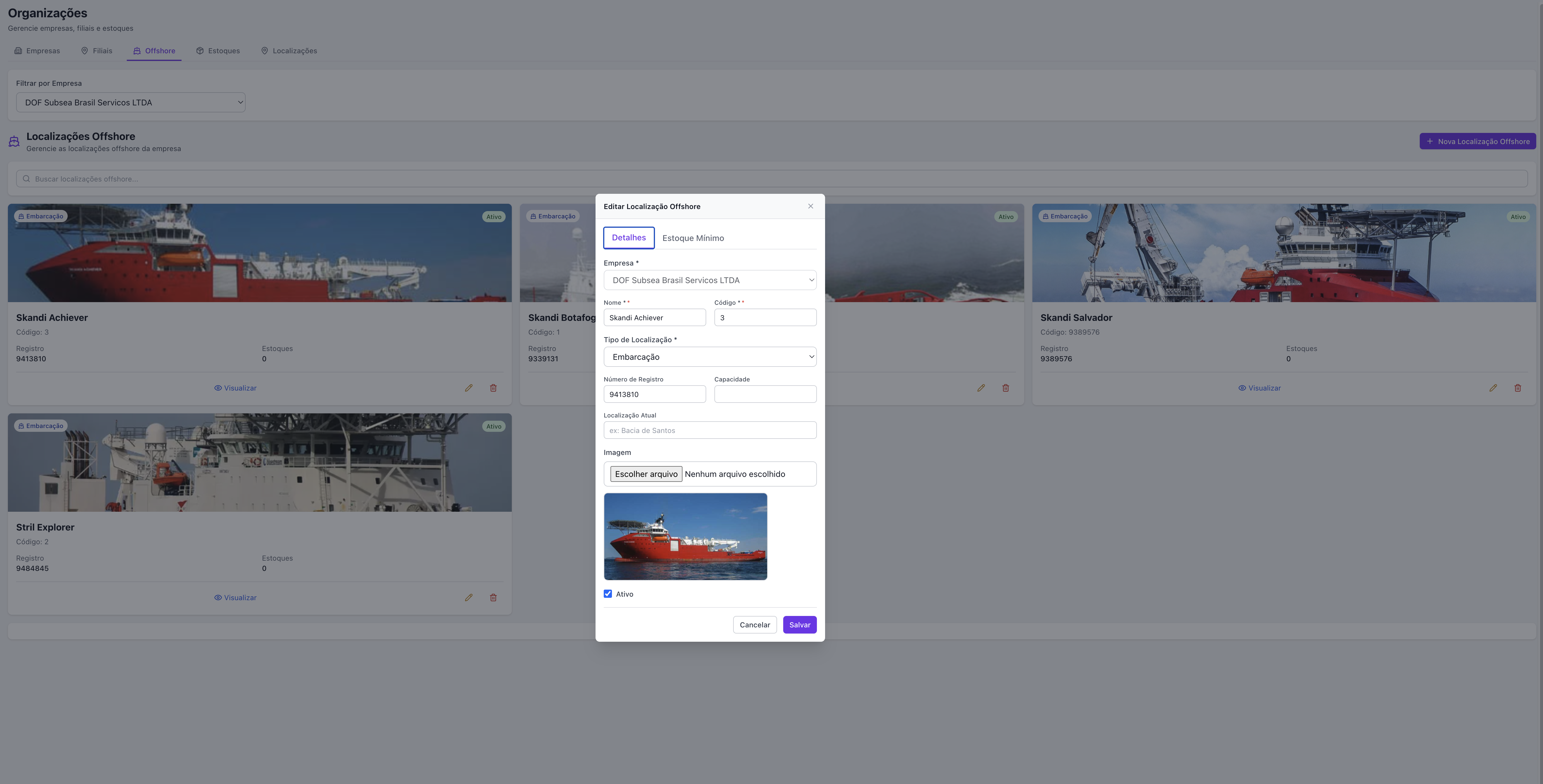 Modal Offshore Editar